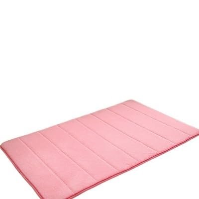 non slip Alfombra De Absorcin De Agua Para Bao, Juego De Alfombrilla De Espuma Viscoelstica Peluda Para Puerta De Cocina, Alfombrilla Antideslizante Para Inodoro bathroom rugs ( Color : Transparent