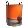 Laundry Basket, Laundry Hamper, Hampers For Laundry, Clothes Baskets Collapsible With Handles,Basketball Orange view 2