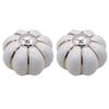 UNbit Bar Pulls,Knobs,Bow Pull Handle2 pcs Cabinet Door Pull Furniture Hardware Ceramic Knobs, Pull Handle for Drawer Modern Kitchen Cabinet Dresser Knob Handle (Color : White) view 1