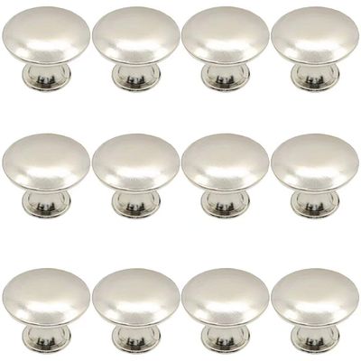 UNbit Bar Pulls,Knobs,Bow Pull Handle12 pcs Kitchen Cabinet Door Drawer Pull Knob Cupboard Handles with Screw, Drawer Door Knobs Furniture Knob Cupboard Handle Drawer Knobs Handle (Color : Silver)