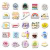 Pack 50 Pcs Motivational Stickers for Water Bottles Waterproof Laptop Luggage Helmet Computer Work Teens Adults Girls Boys Women Aesthetic Funny Sticker Packs Small Vinyl Decals view 3