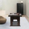 YUNLAIGOTOP Foldable Laptop Desk, Bed Laptop Desk with Foldable Legs, Japanese Style Floor Table for Tea & Coffee, Antique Meditation Altar Table, Breakfast in Bed Serving Tray Table for Living Room view 4