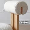 FawZia Vanity Stool Chair Modern Stool for Vanity Desk Made of Solid Wood, Vanity Chairs for Makeup Dressing Room 47 * 59 * 79cm 13 Colors (Color : Brown+Khaki) view 4