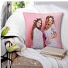 Bob Wat Custom Pillow Case with Picture Text Customized Photo Pillowcase, Throw Pillowcases Home Decor, Two-Sides Decorative Cushion Pillowcase (18"x18") view 2