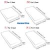 XMAYODS Sofa Cushion Cover/Slipcovers Stretch Black/White/Grey Cushion Couch Sofa Cushion Protector with Elastic Bottom Spandex Sofa Seat Slipcover (Color : #3, Size : (M) 80-120cm) view 3