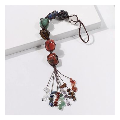 Chandelier Crystal Prisms Pendants 7 Chakra Crystal Stone Decorations Natural Stones Decor Chandelier Crystal Prisms Pendants