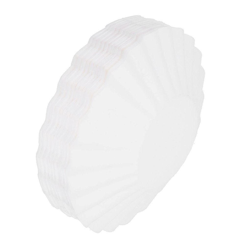 100 PCS Filter Paper, No Peculiar Smell and No Bleaching Pour over Filter Paper Thick Material Easy to Brew Coffee Filters Basket Used for Coffee Make Process