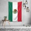 Mexico Flag Tapestry Wall Hanging Tapestries Wall Decorations For Home Dorm Bedroom Living Room Decor (60x40 Inch)250 view 1