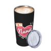 ADTEMP Nurse Live Love Save Lives Cup 20oz Stainless Steel Straw Cover Cup, Car Cup, Coffee Cup, Cup With Cover Suitable For Cars And Offices Black view 3