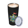 ADTEMP Jalisco Flag Cup 20oz Stainless Steel Straw Cover Cup, Car Cup, Coffee Cup, Cup With Cover Suitable For Cars And Offices Black view 3