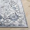Safavieh Washable Rug Arizona Collection - 3' x 5', Ivory & Blue, Slip Resistant & Easy to Clean, Ideal for Living Room, Entryway, Foyer, Kitchen, Bedroom (ARZ123A) view 4