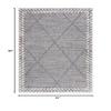 Martha Stewart x SAFAVIEH Area Rug Collection - 5'1" x 7'6", Grey & Ivory, Non-Shedding & Easy Cleaning, Ideal for Living Room, Bedroom, Office, Dining Space (MSR0752F) view 2