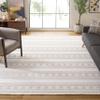 SAFAVIEH Area Rug 8x10 - Camden Collection - Large - Ivory, Boho Design, Fringe Detail, Non-Shedding & Easy Cleaning, Ideal for Living Room, Bedroom, Office, Dining Space Room (CAD652A) view 1