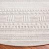 SAFAVIEH Area Rug 8x10 - Camden Collection - Large - Ivory, Boho Design, Fringe Detail, Non-Shedding & Easy Cleaning, Ideal for Living Room, Bedroom, Office, Dining Space Room (CAD652A) view 4