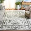 SAFAVIEH Area Rug 6x9 - Adirondack Collection - Ivory & Dark Green, Distressed Vintage Floral Design, Non-Shedding & Easy to Clean, Ideal for Living Room, Bedroom, Dining (ADR109X) view 1