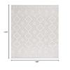 SAFAVIEH Washable Rug Outdoor Courtyard Collection - 9' x 12', Ivory & Light Grey, Non-Shedding & Easy Cleaning, Ideal for Patio, Backyard, Mudroom (CY8998-55321) view 2