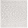 SAFAVIEH Washable Rug Outdoor Courtyard Collection - 9' x 12', Ivory & Light Grey, Non-Shedding & Easy Cleaning, Ideal for Patio, Backyard, Mudroom (CY8998-55321) view 3
