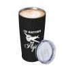 ADTEMP I'D Rather Be Flying Cup 20oz Stainless Steel Straw Cover Cup, Car Cup, Coffee Cup, Cup With Cover Suitable For Cars And Offices Black view 3