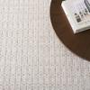Martha Stewart x SAFAVIEH Area Rug Collection - 6'7" Square, Ivory & Grey, Non-Shedding & Easy Cleaning, Ideal for Living Room, Bedroom, Office, Dining Space (MSR1904A) view 4