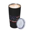 ADTEMP We The People Are Pissed Off Cup 20oz Stainless Steel Straw Cover Cup, Car Cup, Coffee Cup, Cup With Cover Suitable For Cars And Offices Black view 3
