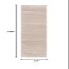 SAFAVIEH Tahoe Shag Collection Runner Rug - 2' x 9', Beige, Solid Design, Plush 1.2-inch Thick, Ideal for High Traffic Areas in Living Room, Bedroom, Dining (THO651B-29) view 3