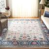 SAFAVIEH Area Rug 8x10 - Rosewood Collection - Large - Ivory & Blue, Traditional Persian Design, Non-Shedding & Easy Cleaning, Ideal for Living Room, Bedroom, Office, Dining Space (ROW106A) view 1