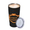 ADTEMP Check Engine Light Cup 20oz Stainless Steel Straw Cover Cup, Car Cup, Coffee Cup, Cup With Cover Suitable For Cars And Offices Black view 3