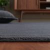 SAFAVIEH Washable Rug Loft Collection - 5' x 8', Dark Grey, Slip Resistant & Easy Cleaning, Ideal for Living Room, Bedroom, Home Office, Nursery, Kids Playroom, Dining Space (LFT315H) view 4