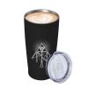ADTEMP Occult Geometric Cup 20oz Stainless Steel Straw Cover Cup, Car Cup, Coffee Cup, Cup With Cover Suitable For Cars And Offices Black view 3