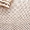 SAFAVIEH Vermont Collection Area Rug - 4' x 6', Beige, Geometric Design, Handmade Wool, Ideal for The Living Room, Bedroom, Dining Room (VRM808B-4) view 4