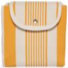 Now Designs Ochre Stripe Foldable Reusable Tote Bag view 2