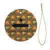 Come and Take It Gonzales Flag Texas Battle Christmas Ornaments, Ceremic Ornaments Round Porcelain Ornament Christmas Tree Office Home Decoration Xmas Souvenirs view 2