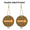 Bitcoin Plan B Christmas Ornaments, Ceremic Ornaments Round Porcelain Ornament Christmas Tree Office Home Decoration Xmas Souvenirs view 3