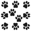 AUEAR, 10 Pack Non-Slip Bathtub Stickers Safety Bathroom Tubs Showers Adhesive Decals Black view 1