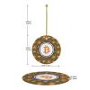 Bitcoin Christmas Ornaments, Ceremic Ornaments Round Porcelain Ornament Christmas Tree Office Home Decoration Xmas Souvenirs view 4