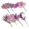 Yardwe 9pcs Simulated Succulents Plants Faux Plant Fake Artificial Greenery Imitation Succulents or view 1