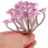 Yardwe 9pcs Simulated Succulents Plants Faux Plant Fake Artificial Greenery Imitation Succulents or view 3