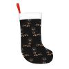Christmas Stocking Dachshund Weiner Pet Dogs Print Xmas Stockings for Party Decor Family Holiday Hanging Stockings view 2