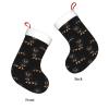 Christmas Stocking Dachshund Weiner Pet Dogs Print Xmas Stockings for Party Decor Family Holiday Hanging Stockings view 3