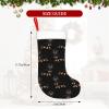 Christmas Stocking Dachshund Weiner Pet Dogs Print Xmas Stockings for Party Decor Family Holiday Hanging Stockings view 4
