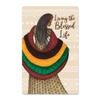 African American Expressions Blessed Life/Wonderfully Made Magnet Set - 2.25" x 3" - Inspirational Black Art Refrigerator Magnets - Set of 2 - M-210 view 2