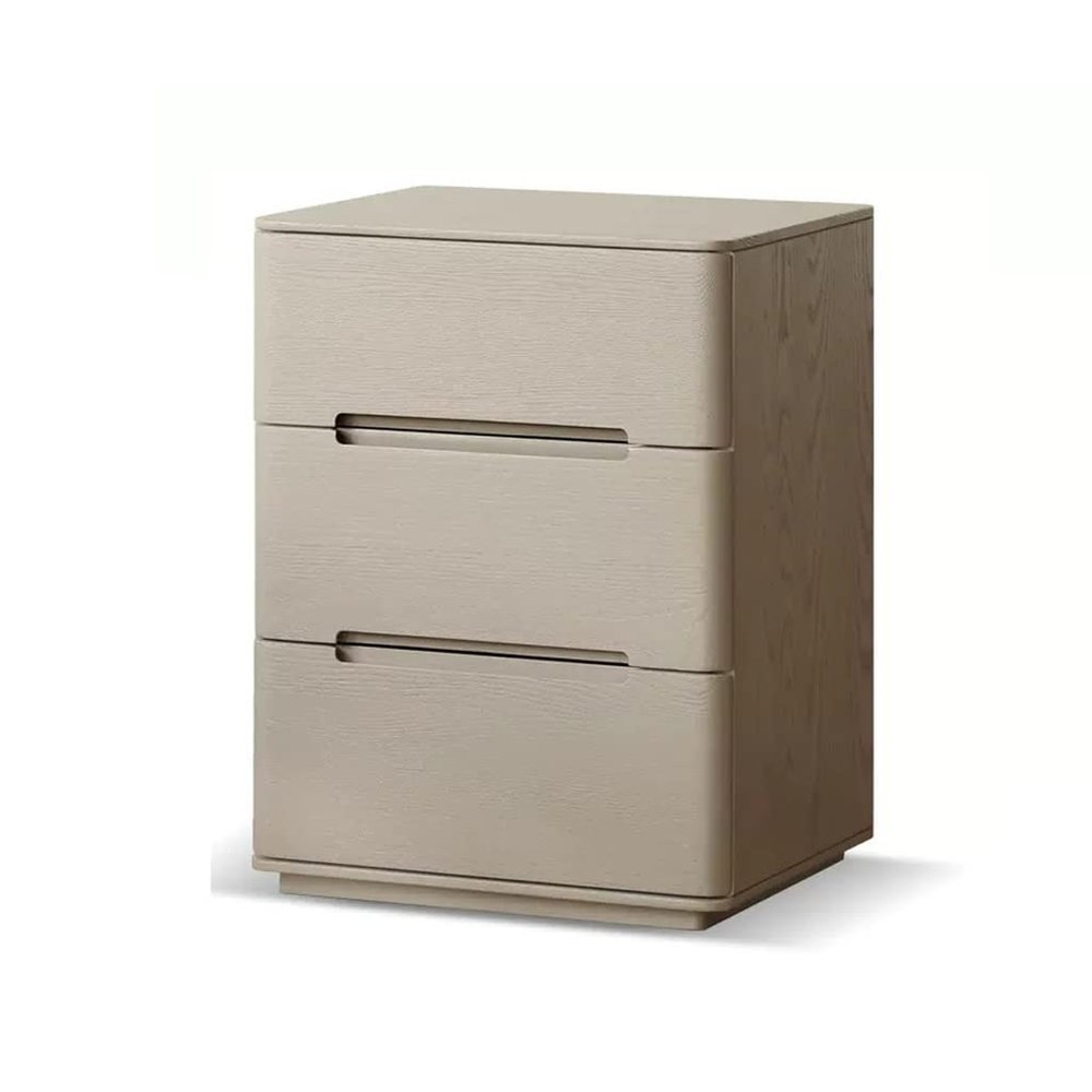 ULTRAWAVE Nightstands Modern Minimalist Bedside Table Three Drawer Bedside Cabinet Bedroom Storage Cabinet Home Living Room Locker Bedside Table