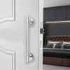 Xcello Adjustable Wood Door Handle, Brushed Stainless Steel and Aluminum Alloy Furniture Hardware view 2
