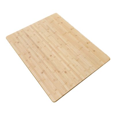 PFCDZDU Bamboo Universal Table Top, Waterproof One-Piece 2cm Thick Tabletop, Rustic Slab Desk Countertop for Home Office, 23 Sizes (Size : 40x40x2CM(15.7x15.7x0.8IN))