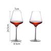 Luminthra Crystal Glass Wine Glasses Set of 6 Large Capacity Red Wine Glasses, 23.6 Fl Oz Clear (Wine GlassSet of 6) view 3
