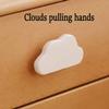 Bedside Table Classic Nightstand Beech End Tables Creative Cloud Bedside Table Closed Drawer + Open Storage Surface Design Bedside Cabinet Side Table view 3
