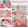 AOPPLSOT Cotton Quilts, Thick Warm Cuddly Blanket, Fluffy Winter Comforter, Four Season Duvets, Quilt for Couch, Chair and Bed, Reversible,M,200 * 230cm 2.8kg view 3
