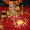 Copper Diya Set of 6 Deepak Long Wick Diva Traditional Indian Festival Dcor Decoration for Pooja Temple Mandir Home Karthik Deepam Decorative Lighting Accessories and Gifting (Copper Diya) view 4