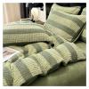 Bed, Winter Bedding Set Luxury Milk Velvet Warm Duvet Cover Set with Sheets Quilt Cover Pillowcases view 4