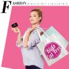 Sublimation Blank Tote Bags, 20Pcs Canvas Tote Bags 16.1 x 15.4 Inch, 9.1 x 8.3 Inch Small Canvas Tote Bag Reusable Grocery Bags Shopping Cloth Bag for Heat Transfer, DIY, Valentines Craft, White view 2